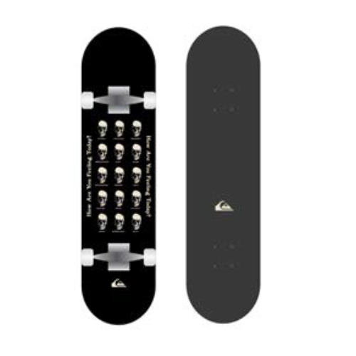 Quiksilver Daily 7,25" Komplett- Skate