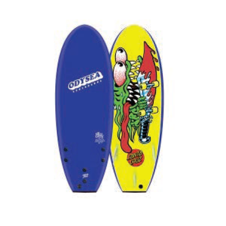 Tavola de Surf Softboard Odysea 5O Stump Pro x Santa Cruz