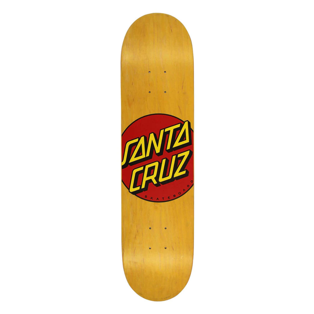 Deck Santa Cruz Classic Dot 7.75" Gialla