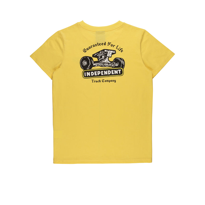 T-Shirt Independent GFL Truck Co Yellow
