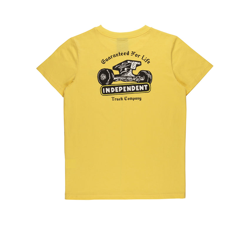 T-Shirt Independent GFL Truck Co Giallo