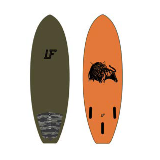 Quiksilver L. Fioravanti LF Pro 5'6" Softboard Surfplank