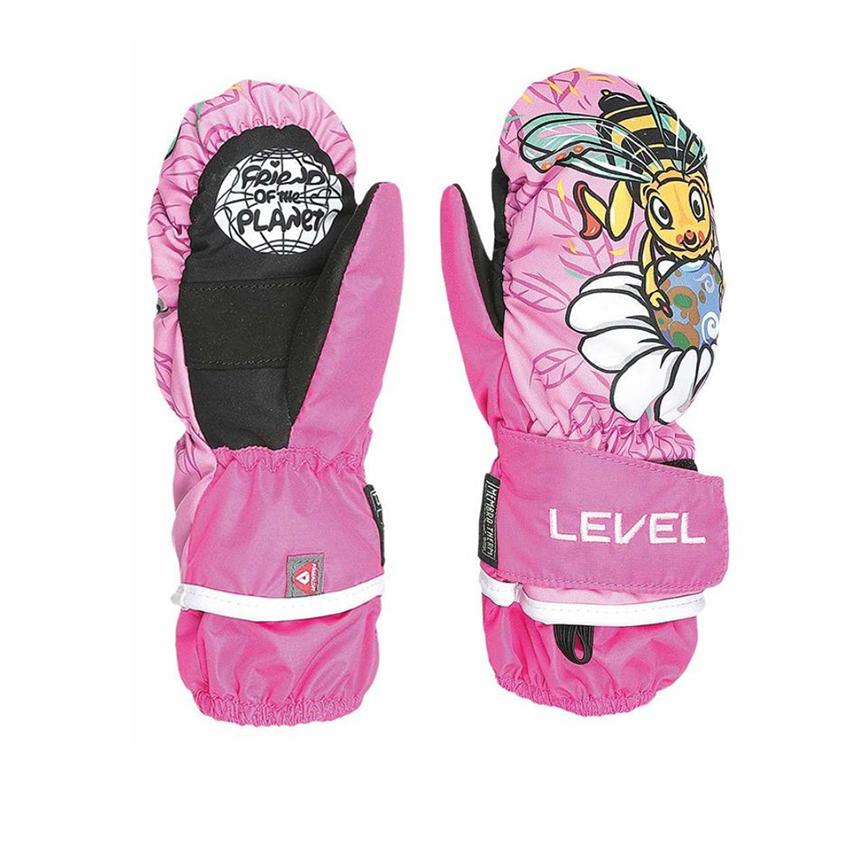 Moffola Snow Level Junior Animal Mitt Rosa