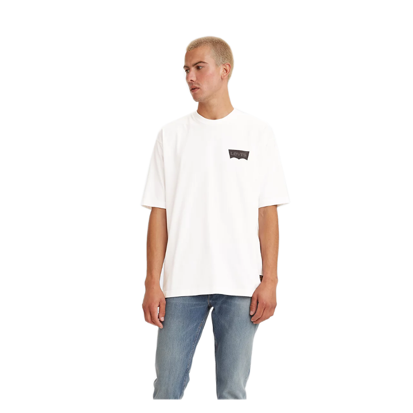 T-Shirt Levi's Box Graphique Blanc