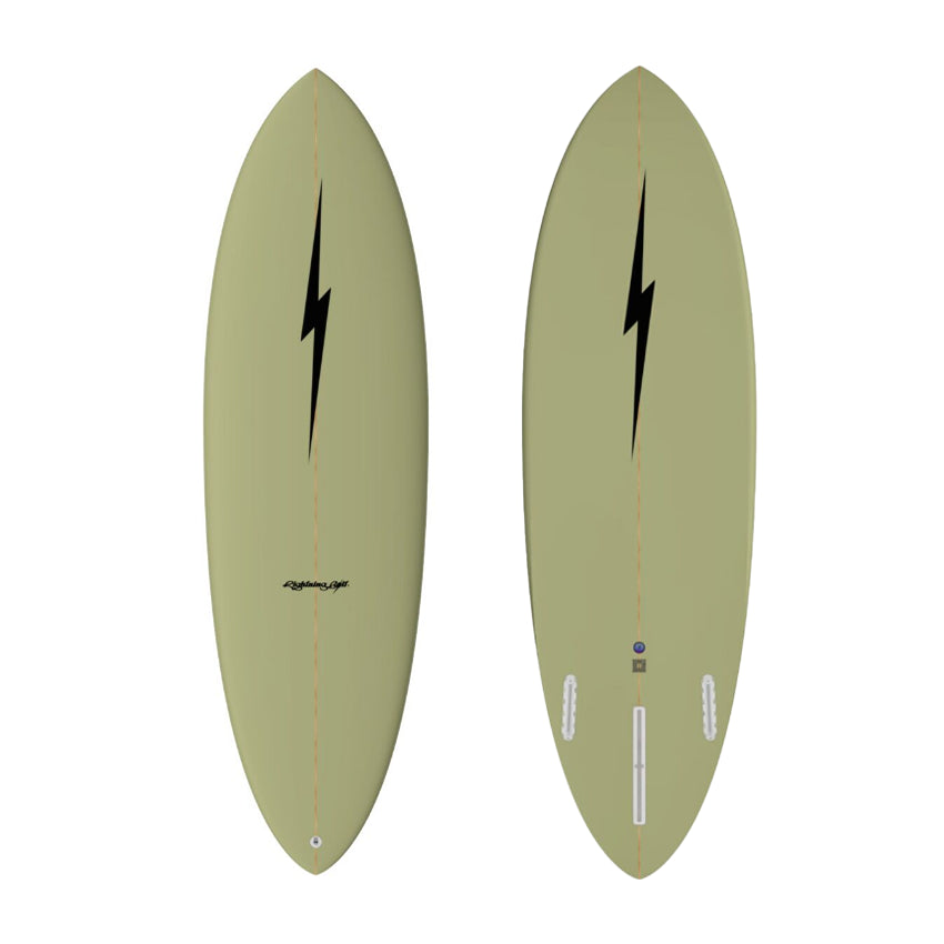 Tavola da Surf Lightining Bolt Matte Pin Master 6'2"