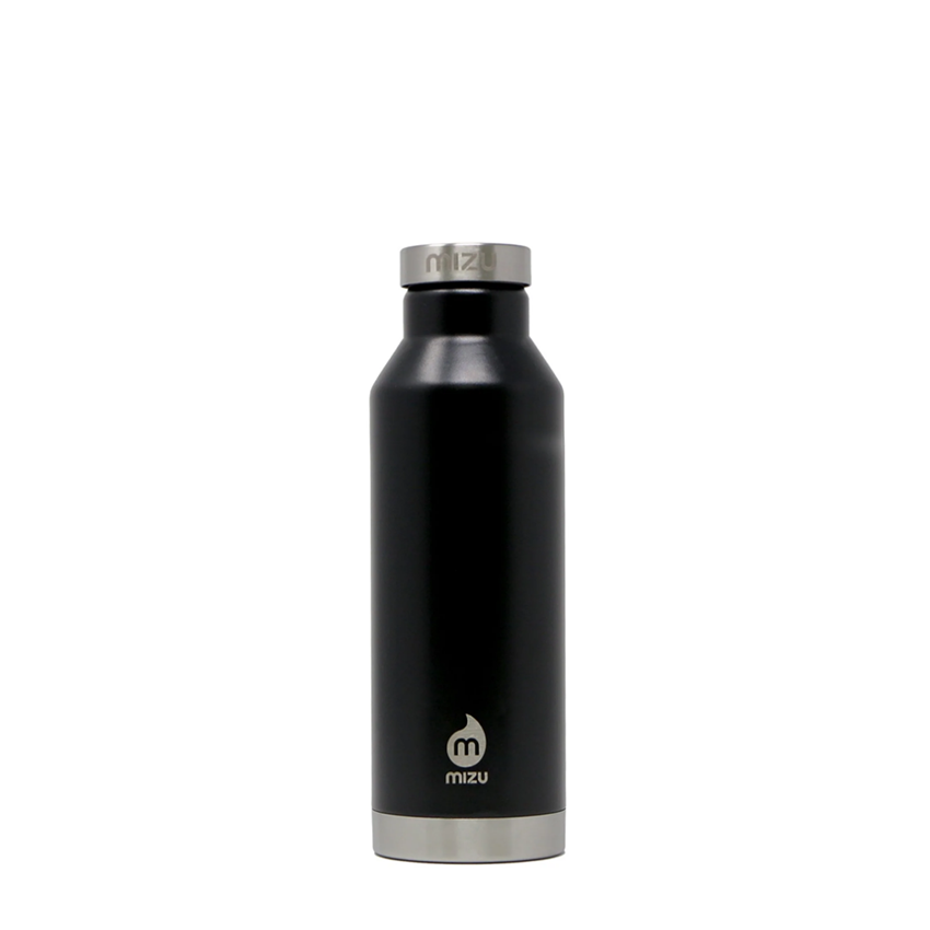 Mizu V6 Wasserflasche 570 ml Schwarz