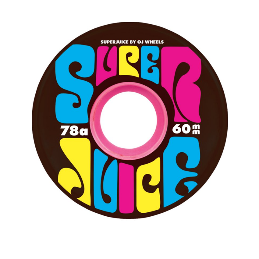 OJ Wheels Juice Super 60 mm schwarze Skate Räder