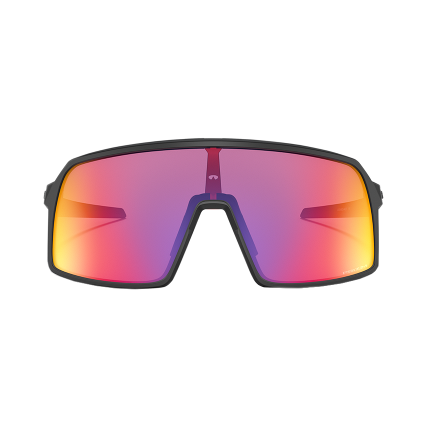 Oakley Sutro S Schwarze Sonnenbrille mit Road-Gläsern
