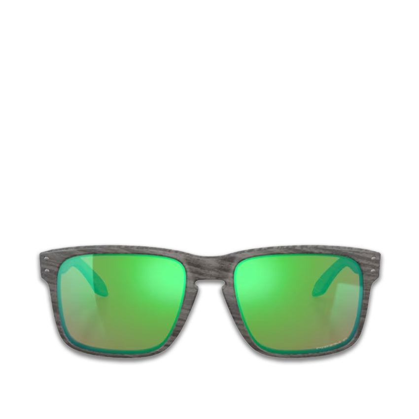 Occhiale da Sole Oakley Holbrook Legno Prizm Verde
