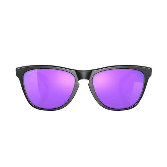 Oakley Frogskins Sunglasses Black Prizm Purple