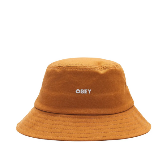 Cappello Obey Bold Twill Bucket Hat Marrone