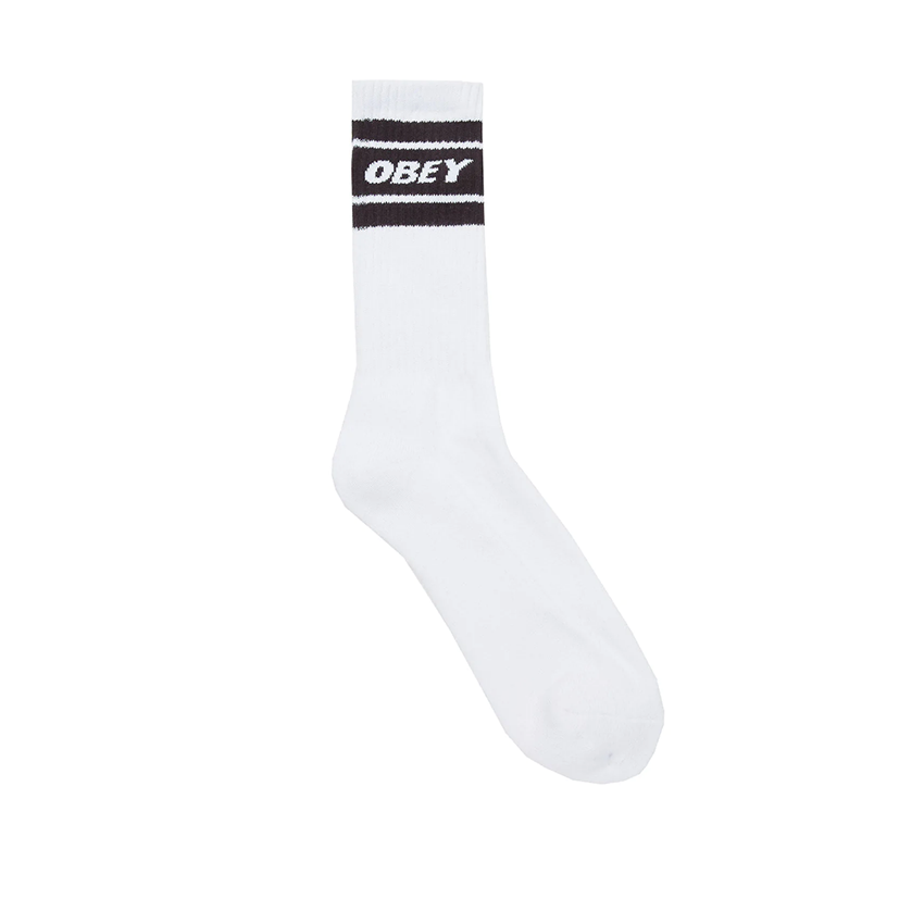 Obey Cooper II Socken Weiß/Schwarz