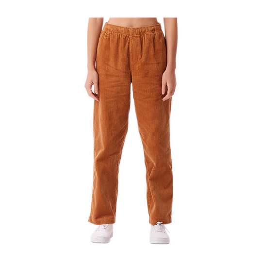 Pantaloni Obey Easy Cord Pant Marrone