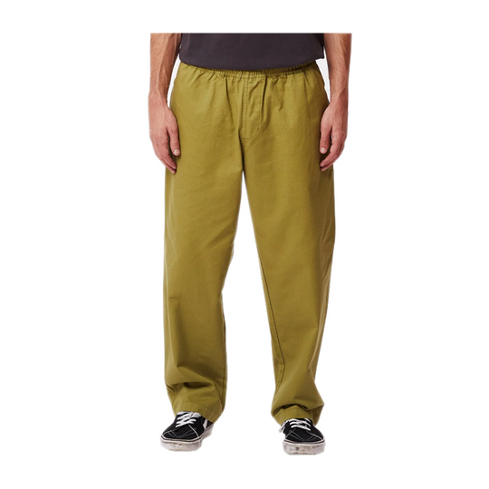Pantaloni Obey Easy Twill Verde