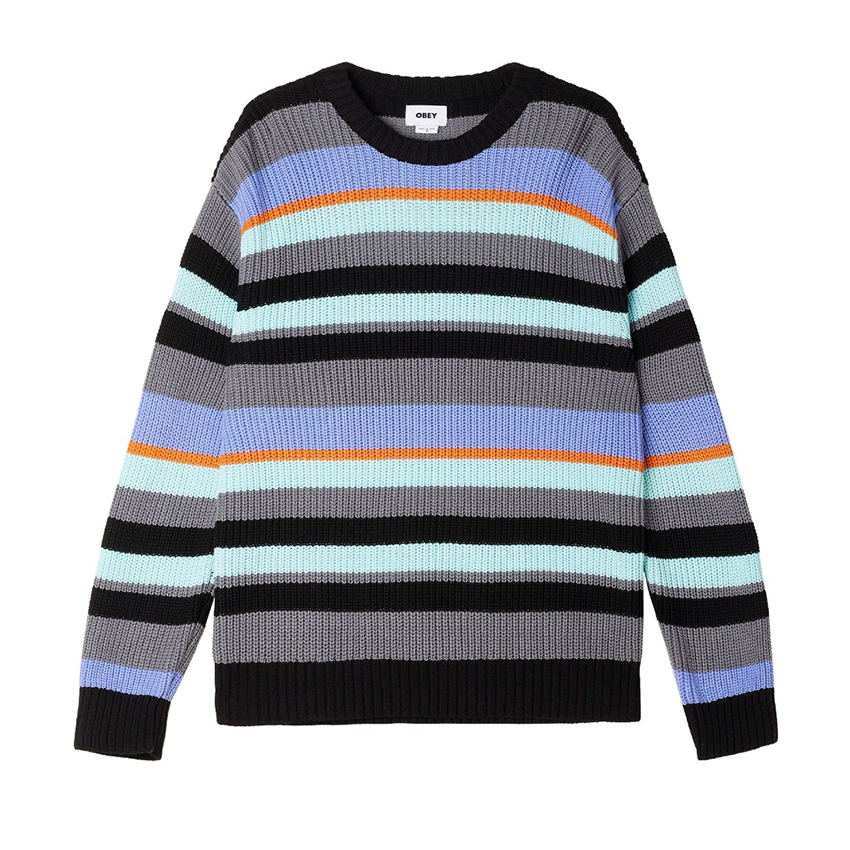 Maglione Obey Edge Crew Pullover Multi