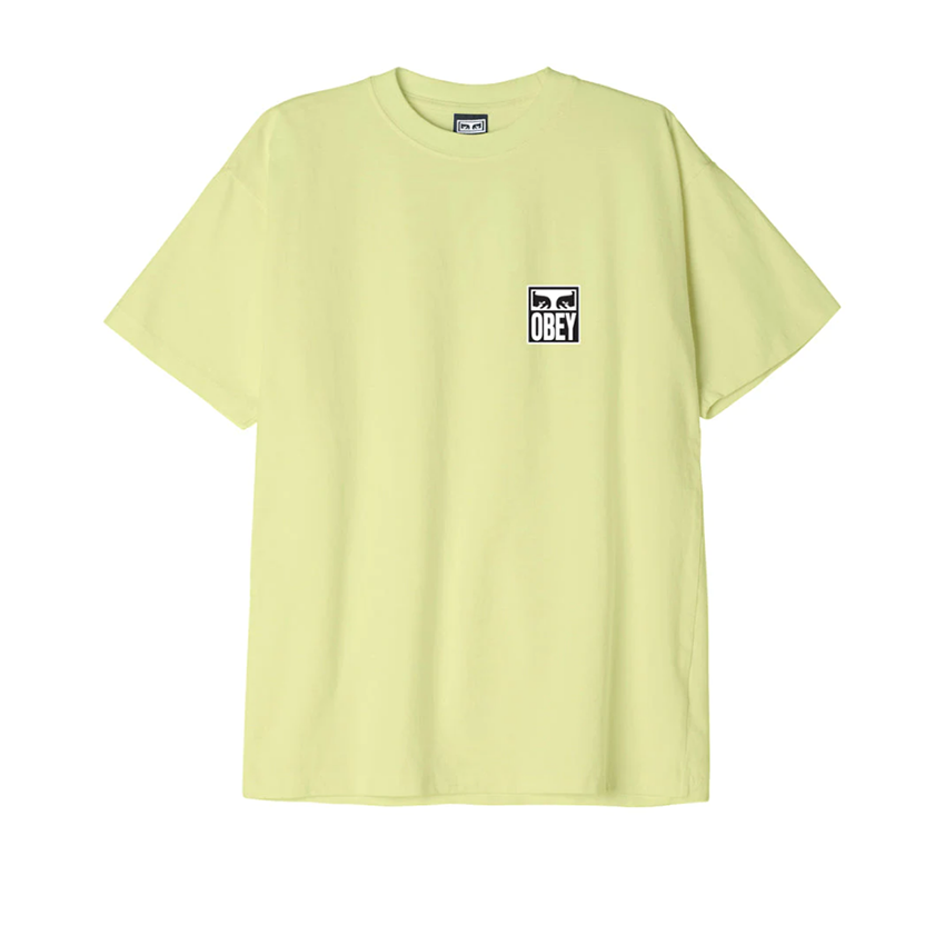 T-Shirt Obey Eyes Icon II Limette