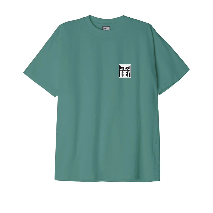 T-Shirt Obey Eyes Icon II Verde