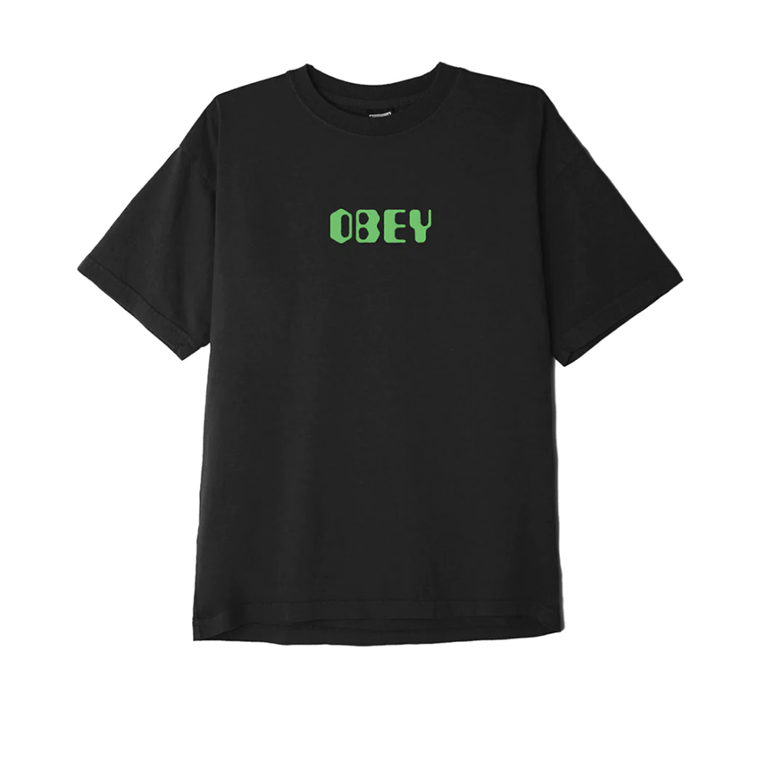 T-Shirt Obey Grafx Heavyweight Nero