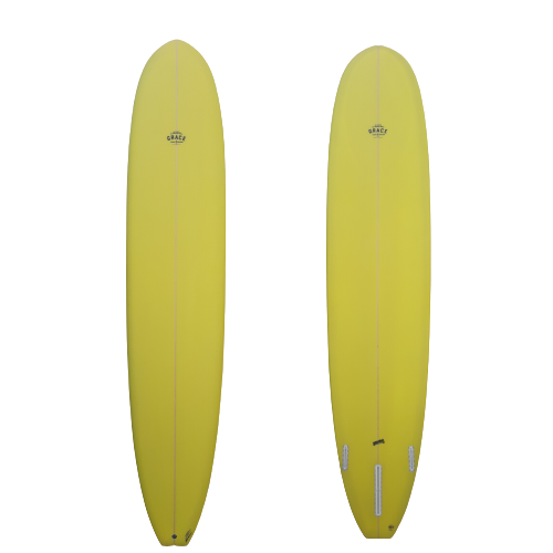 Phil Grace Noserider 9'2" Surfplank Gelb