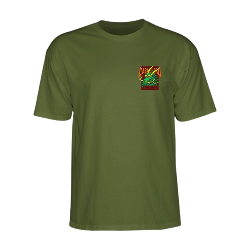 T-Shirt Powell Peralta Caballero Vert