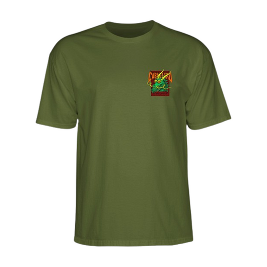 T-Shirt Powell Peralta Caballero Verde