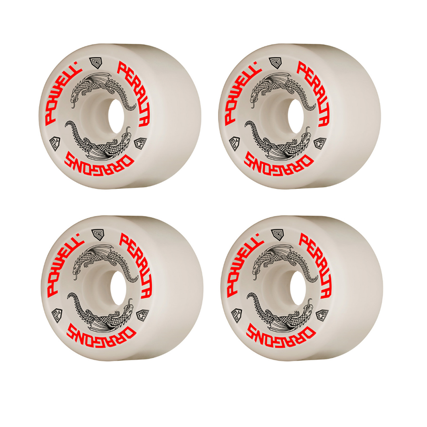 Powell Peralta Dragon Formula 64 mm weiße Skate Räder