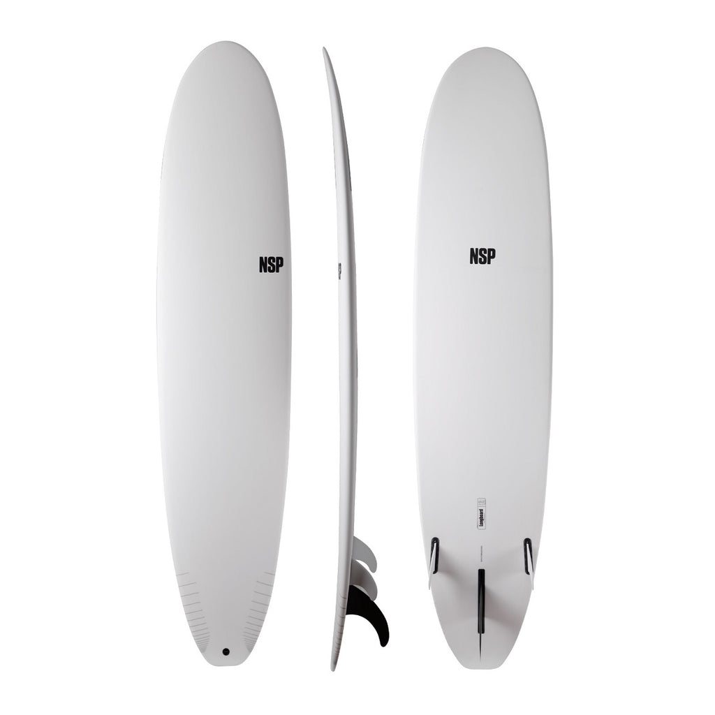 NSP Protech Longboard 8'6" Weißes Surfplank