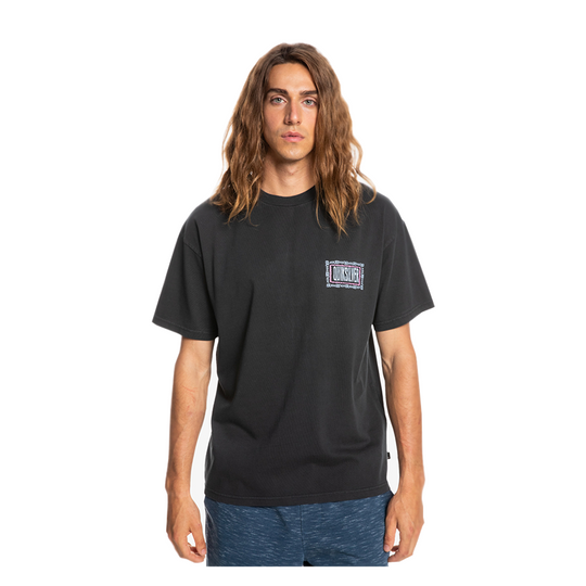 T-Shirt Quiksilver Electic Feel Nero