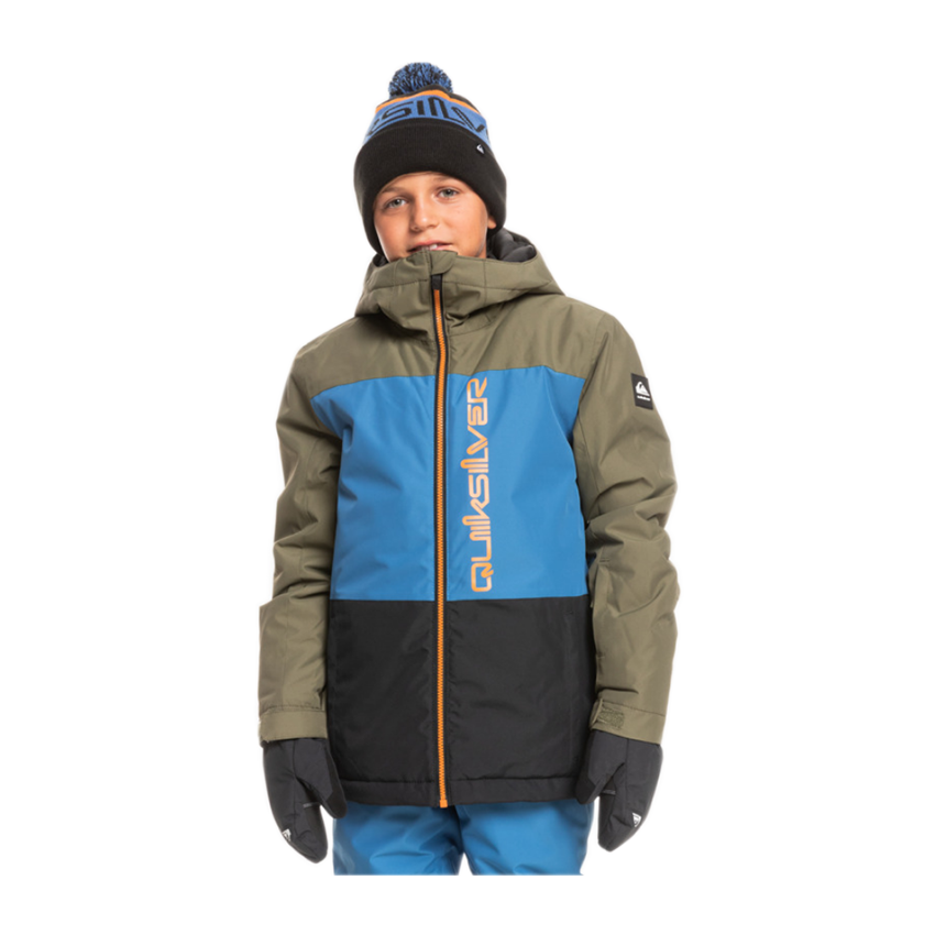 Quiksilver Side Hit Jr Snowboardjacke Grün