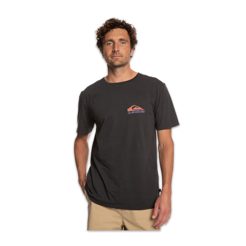 T-Shirt Quiksilver Pastime Paradise Nero