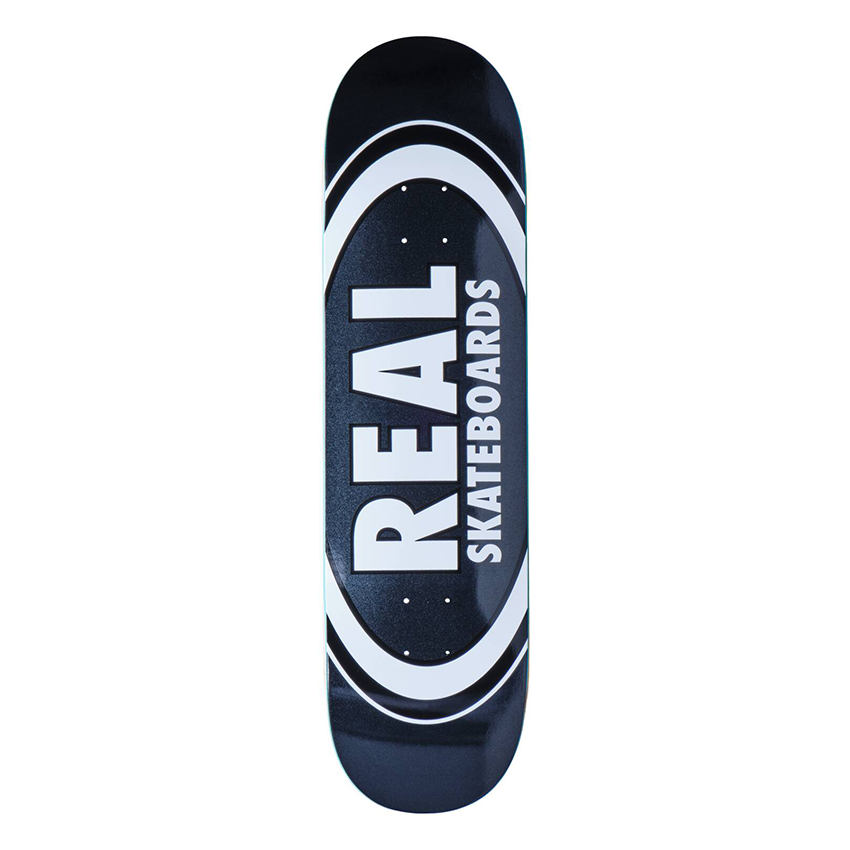 Deck Real Skateboard Classic Oval 8.25’’ Blu