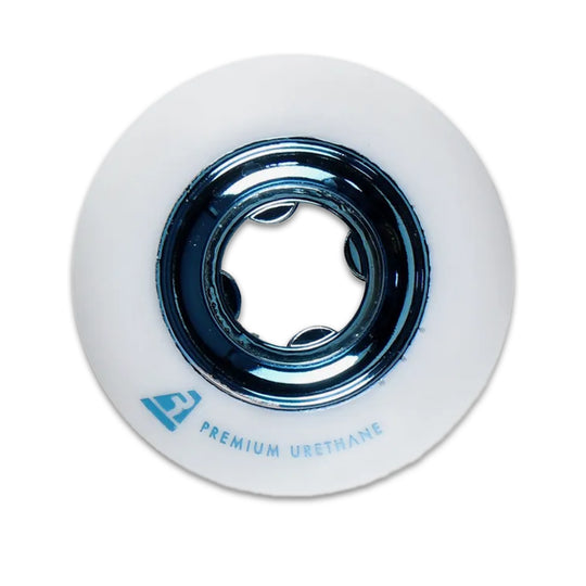 Ricta Chrome Core Skate Räder, Weiß, 53 mm