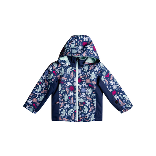 Roxy Teenie Snowy Tale Blue Snow Jacket