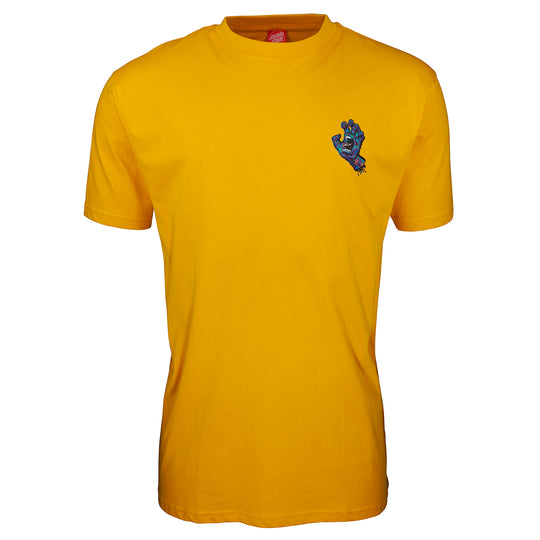 T-Shirt Santa Cruz Growth Hand Mostarda