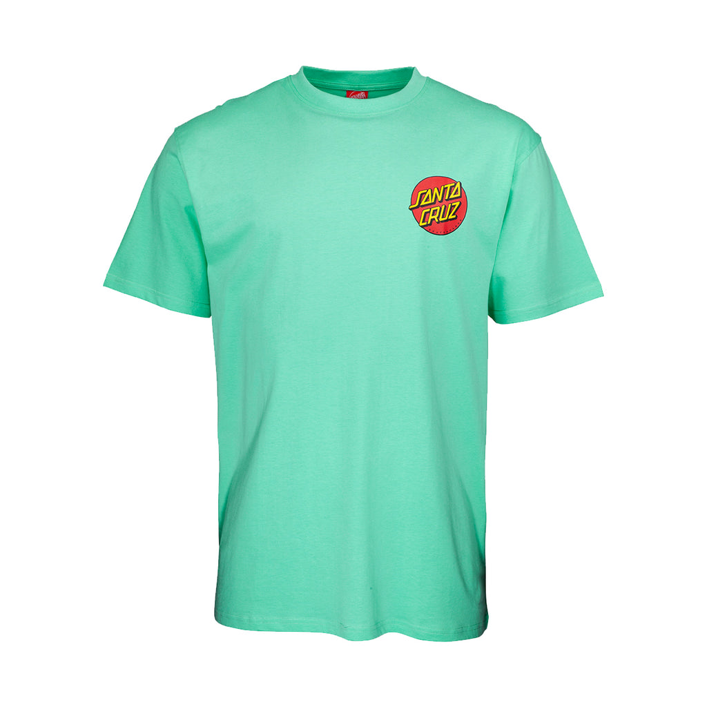 Santa Cruz Classic Dot Aqua Green T-Shirt