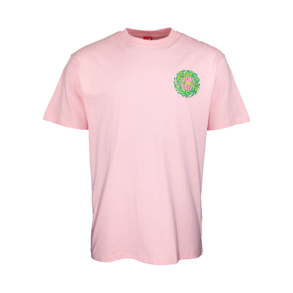 T-Shirt Santa Cruz Slime Balls Rosa