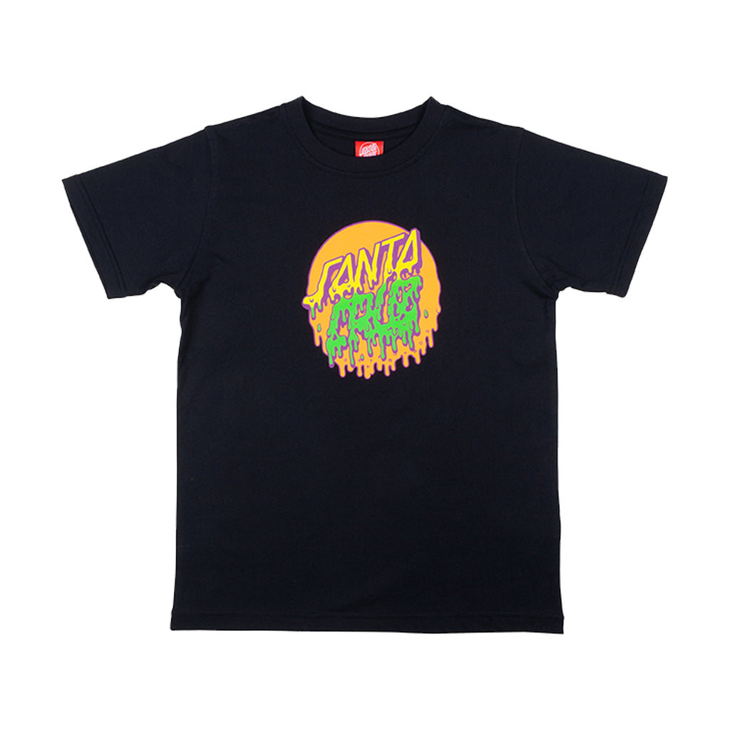 T-Shirt Santa Cruz Enfant Rad Dot Noir