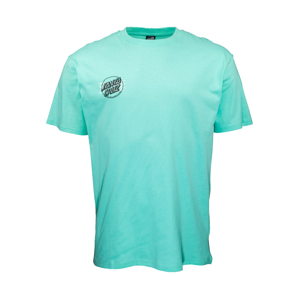 T-shirt Santa Cruz Toxic Vert Acqua