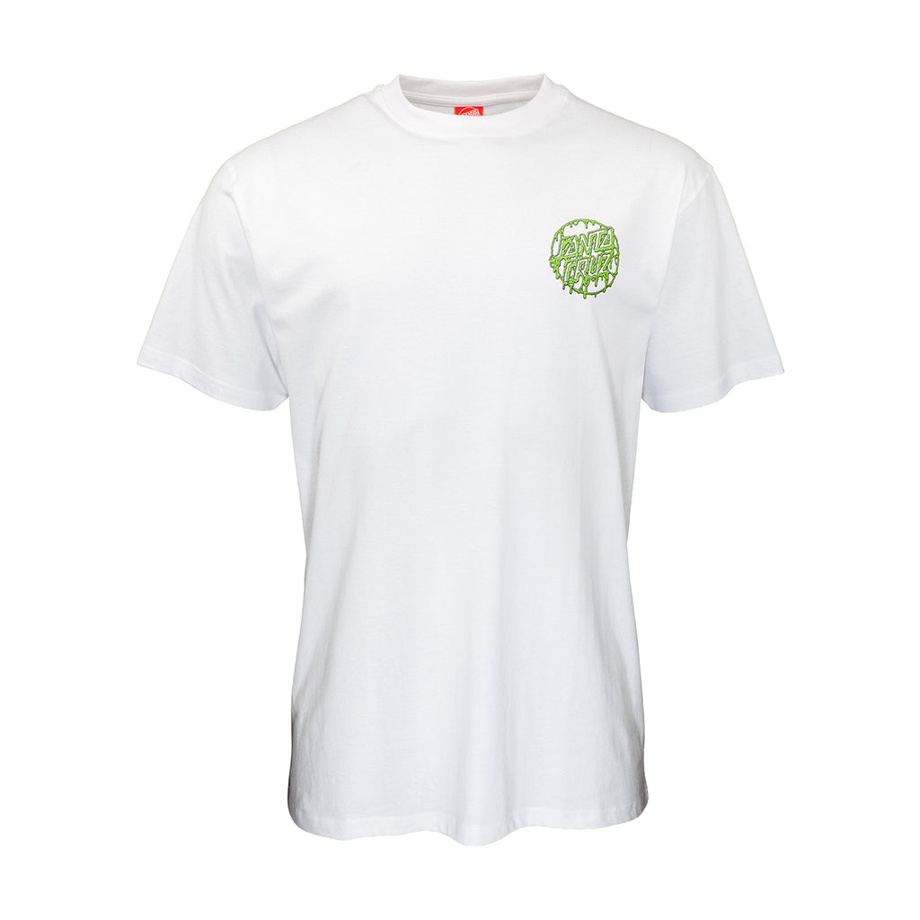 T-Shirt Santa Cruz Toxic Dot Bianca