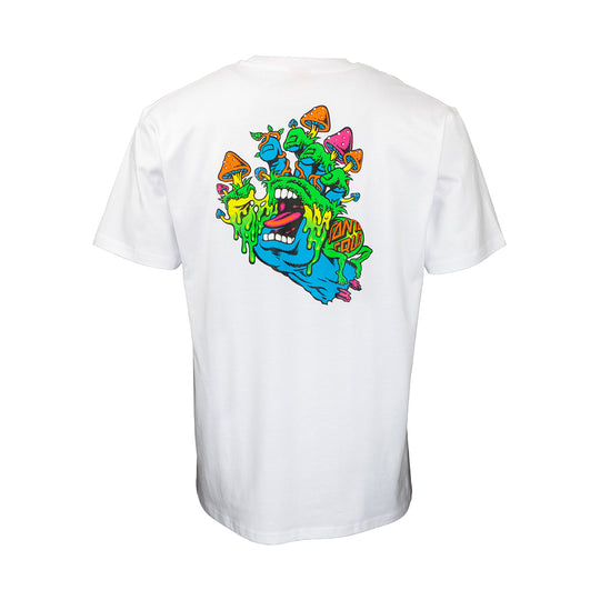 T-shirt Santa Cruz Toxic Hand Bianca