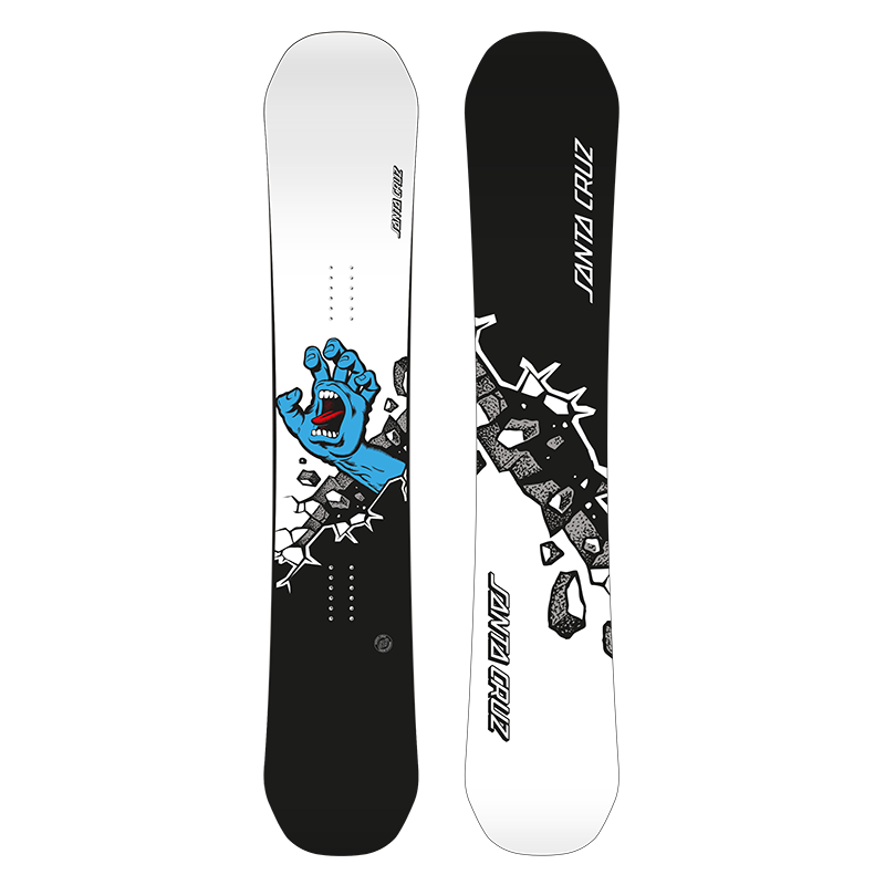  Snowboard Santa Cruz Wall Hand