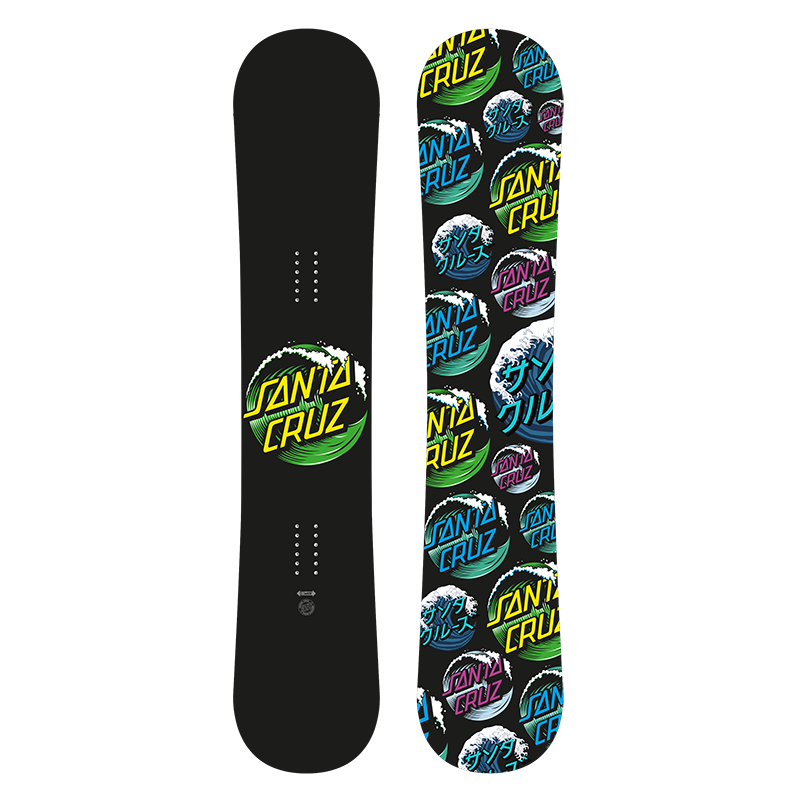 Tavola da Snowboard Santa Cruz Wave Dot