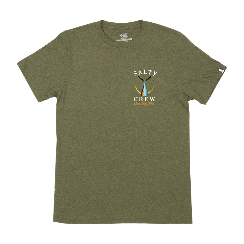 T-Shirt Salty Crew Tailed Verde