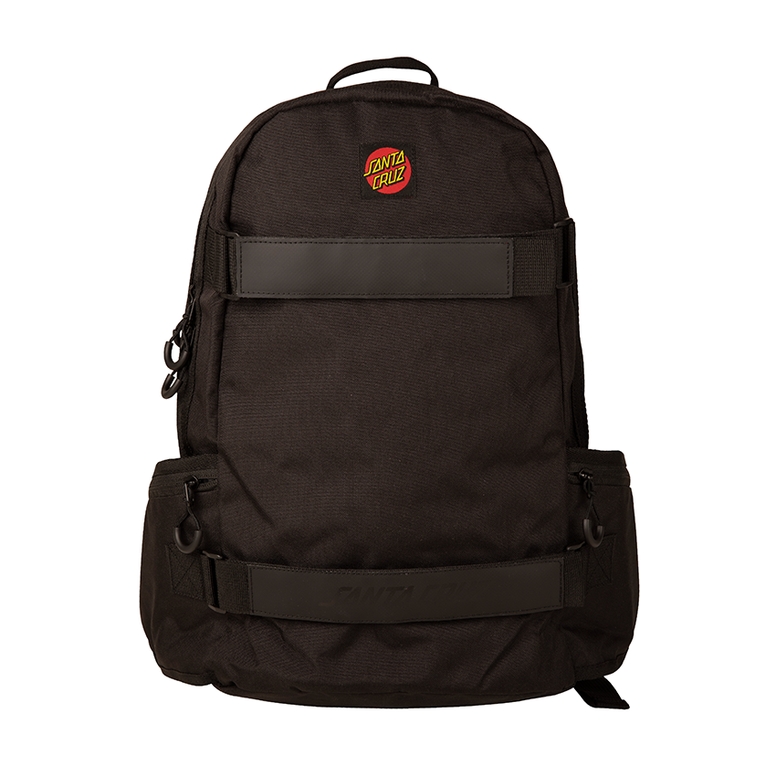 Santa Cruz Skate Label Rucksack Schwarz