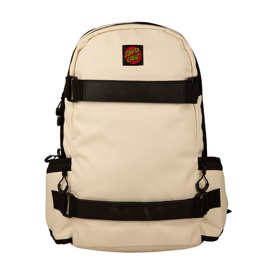 Santa Cruz Skate Label Backpack Off White