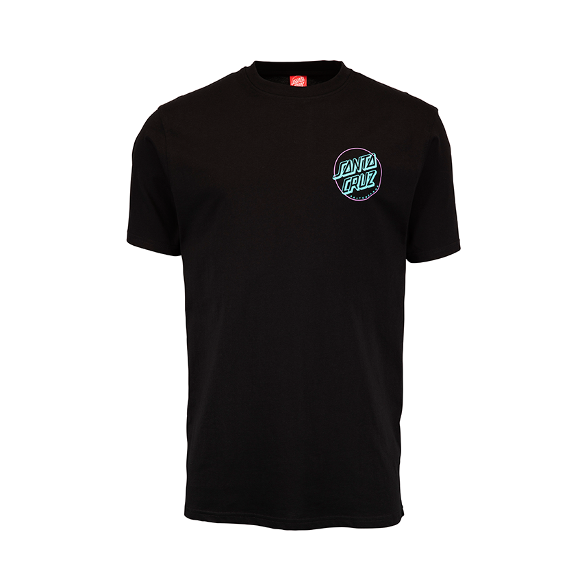 T-shirt Santa Cruz Slasher Flip Nero