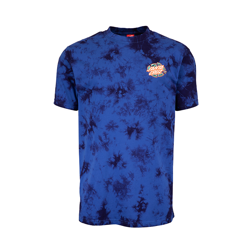 T-Shirt Santa Cruz Warp Broken Dot Avio