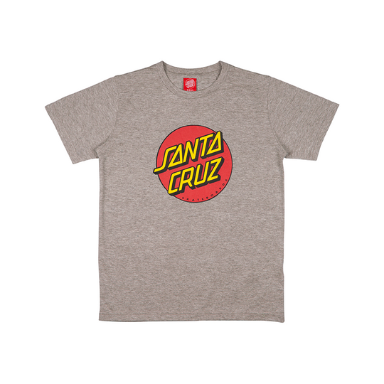 T-Shirt Santa Cruz Junior Classic Dot Grigio