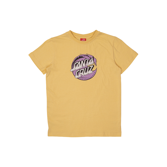 T-Shirt Santa Cruz Junior Stipple Wave Dot Burro