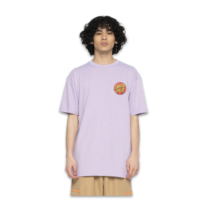 T-Shirt Santa Cruz Classic Dot Tee Lilla